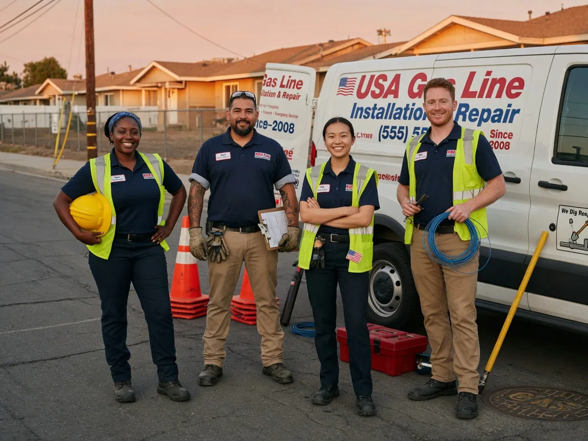 Gas Line Installation company in Andrews, IN